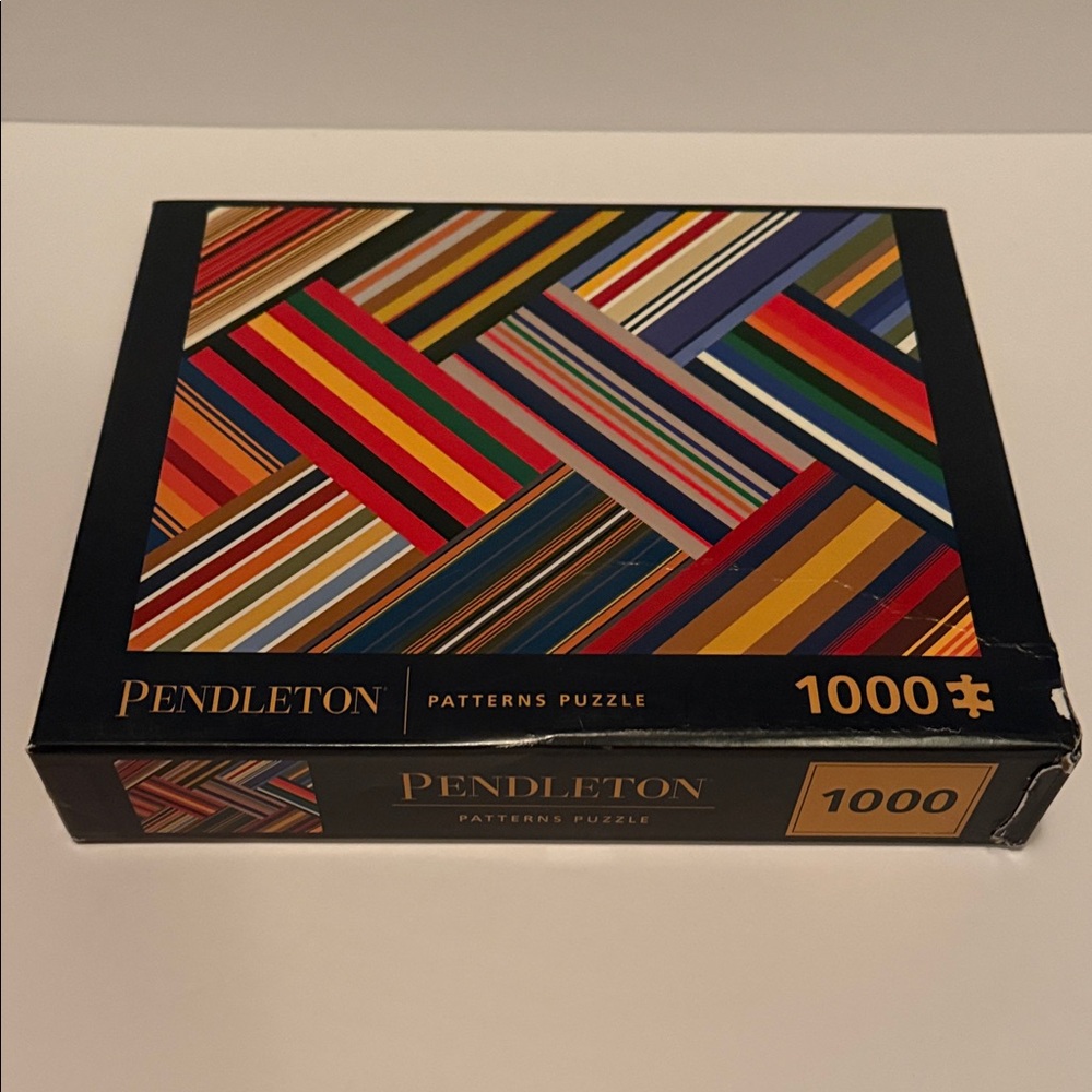 Pendleton Multicolor Striped Patterns Puzzle